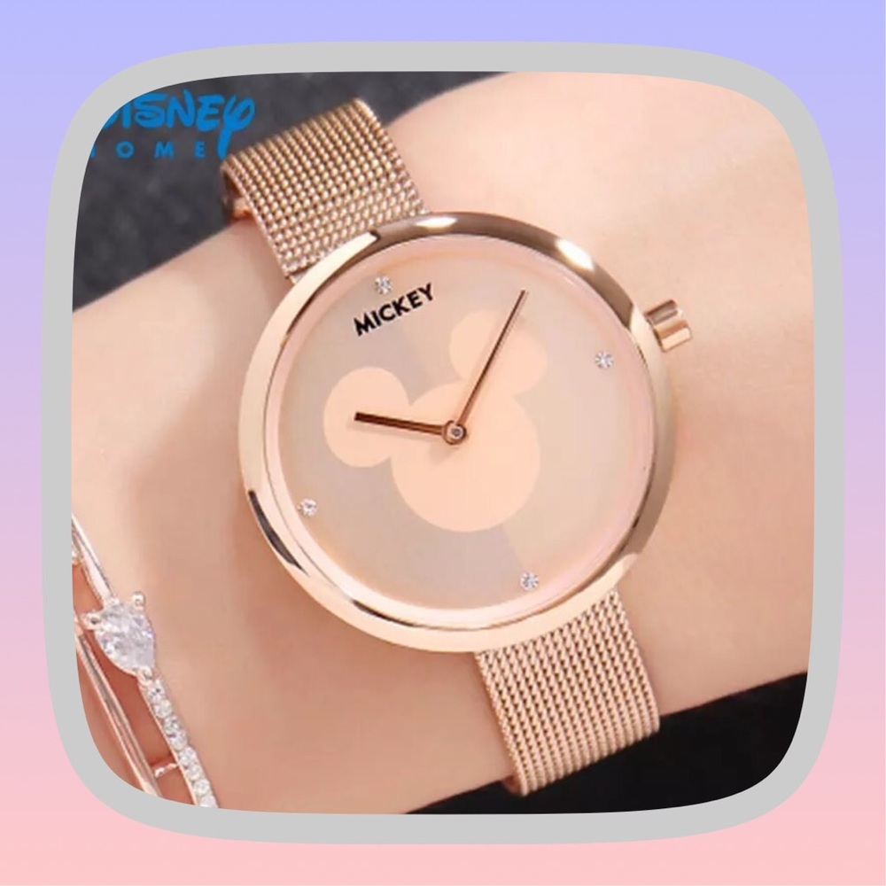 Stainless Steele Mickey Watch 🐭🖤